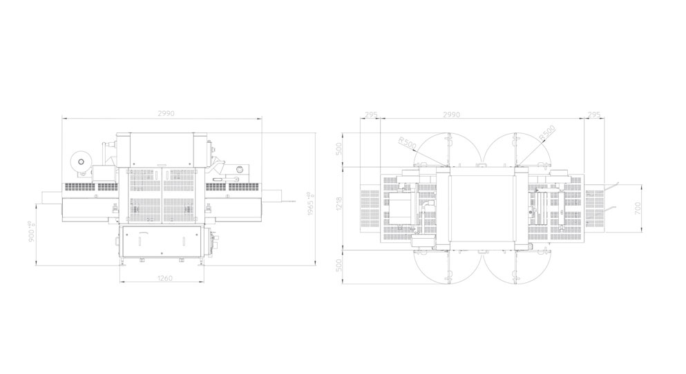 Xpeed 1, technical drawings - Gruppo Fabbri