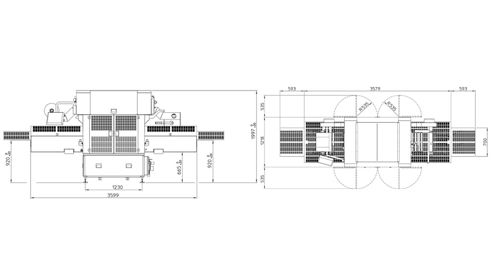 Xpeed 3, technical drawings - Gruppo Fabbri